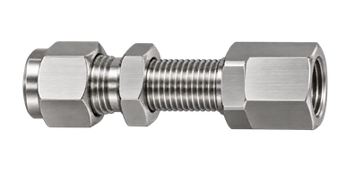 DSS stainless steel compression fitting