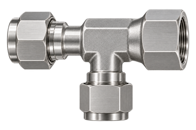 DTF stainless steel compression fitting